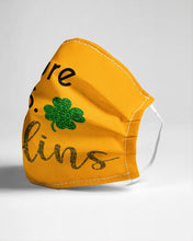 Load image into Gallery viewer, Shamrock Future Mrs Collins St Patrick's Day Cloth Face Mask
