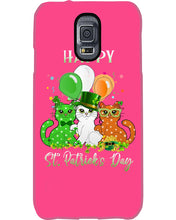 Load image into Gallery viewer, Lovely Cat And Balloons Happy St Patrick's Day Gift For Cat Lovers Phone case
