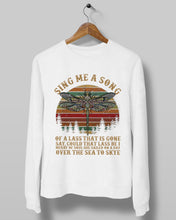 Load image into Gallery viewer, Sing Me A Song Dragonfly Retro Vintage Sweatshirt

