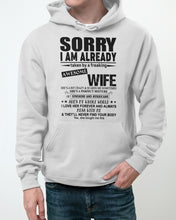 Load image into Gallery viewer, She's My Whole World Gift For Husband Hoodie
