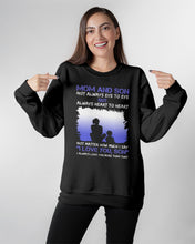 Load image into Gallery viewer, Mom And Son Always Heart To Heart Gift For Family Sweatshirt
