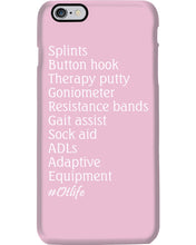 Load image into Gallery viewer, Splints Button Hook Therapy Putty Goniometer Resistance Bands Phone case
