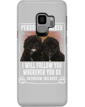 Load image into Gallery viewer, Black Pooshi Black Shipoo Personal Stalker St. Patrick's Day Printed Mug Phone case
