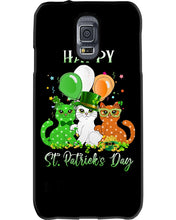 Load image into Gallery viewer, Lovely Cat And Balloons Happy St Patrick's Day Gift For Cat Lovers Phone case
