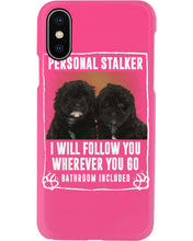 Load image into Gallery viewer, Black Pooshi Black Shipoo Personal Stalker St. Patrick's Day Printed Mug Phone case
