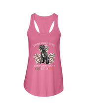 Load image into Gallery viewer, You're Always Lucky When You're With A Great Dance St Patrick's Day Gift For Dog Lovers Ladies Flowy Tank
