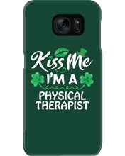 Load image into Gallery viewer, Physical Therapist Green Lip Shamrock St. Patrick's Day Color Changing Mug Phone case
