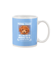 Load image into Gallery viewer, Red Toy Poodle Will Follow You St. Patrick's Day Printed Mug Mug
