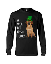 Load image into Gallery viewer, Puggle Irish Today Dog Lovers St. Patrick's Day Printed Mug Unisex Long Sleeve
