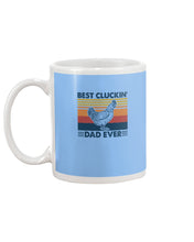 Load image into Gallery viewer, Best Cluckin' Dad Ever Retro Vintage Gift For Dad Mug
