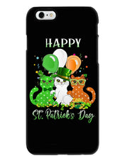 Load image into Gallery viewer, Lovely Cat And Balloons Happy St Patrick's Day Gift For Cat Lovers Phone case
