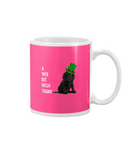 Load image into Gallery viewer, Black Cocker Spaniel Irish Today Green St. Patrick's Day Printed Mug Mug
