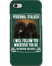 Load image into Gallery viewer, Black Pooshi Black Shipoo Personal Stalker St. Patrick's Day Printed Mug Phone case
