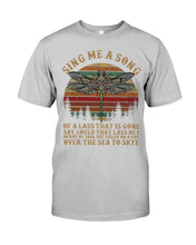 Load image into Gallery viewer, Sing Me A Song Dragonfly Retro Vintage Guys Tee
