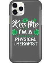 Load image into Gallery viewer, Physical Therapist Green Lip Shamrock St. Patrick's Day Color Changing Mug Phone case
