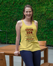Load image into Gallery viewer, I Don't Have A Step Son Gift For Family Ladies Flowy Tank
