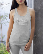 Load image into Gallery viewer, Oh For Lucks Sake Funny Happy St. Patrick's Day Printed Mug Ladies Flowy Tank
