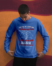 Load image into Gallery viewer, They Call Me A Lucky Man Gift For Husband Unisex Long Sleeve
