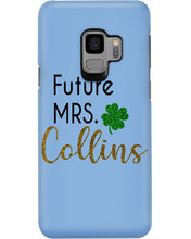 Load image into Gallery viewer, Shamrock Future Mrs Collins St Patrick's Day Phone case
