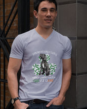 Load image into Gallery viewer, You're Always Lucky When You're With A Great Dance St Patrick's Day Gift For Dog Lovers Guys V-Neck
