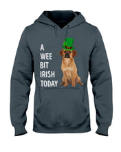 Load image into Gallery viewer, Puggle Irish Today Dog Lovers St. Patrick's Day Printed Mug Hoodie
