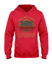 Load image into Gallery viewer, Sing Me A Song Dragonfly Retro Vintage Hoodie
