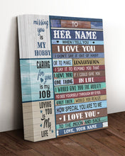 Load image into Gallery viewer, Custom Name Gift For Family How Special You Are Matte Canvas
