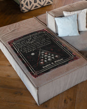 Load image into Gallery viewer, Custom Name Gift For Lovers Billiard The Day I Met You Fleece Blanket
