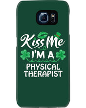 Load image into Gallery viewer, Physical Therapist Green Lip Shamrock St. Patrick's Day Color Changing Mug Phone case
