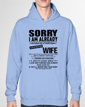 Load image into Gallery viewer, She's My Whole World Gift For Husband Hoodie
