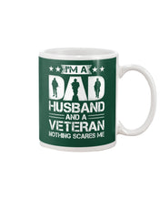 Load image into Gallery viewer, I'm A Dad Husband And A Veteran Gift For Family Mug
