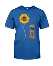Load image into Gallery viewer, Weimaraner Mimi Sunshine Dog Lovers St. Patrick's Day Printed Mug Guys Tee
