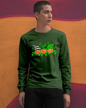 Load image into Gallery viewer, Gnome With Ginger Beard Shamrock St. Patrick's Day Printed Mug Unisex Long Sleeve
