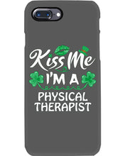 Load image into Gallery viewer, Physical Therapist Green Lip Shamrock St. Patrick's Day Color Changing Mug Phone case
