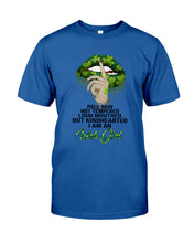 Load image into Gallery viewer, Keep Silent Sparkling Green Lips St Patrick's Day Gift Guys Tee
