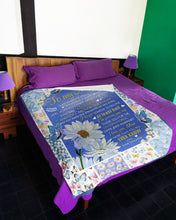 Load image into Gallery viewer, Daisy Flower The Passion You Are Gift For Mom Fleece Blanket
