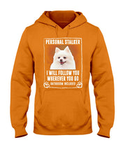 Load image into Gallery viewer, White Pomeranian Will Follow You St. Patrick's Day Printed Mug Hoodie
