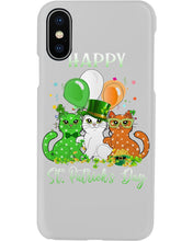Load image into Gallery viewer, Lovely Cat And Balloons Happy St Patrick's Day Gift For Cat Lovers Phone case
