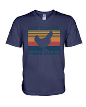 Load image into Gallery viewer, Best Cluckin' Dad Ever Retro Vintage Gift For Dad Guys V-Neck
