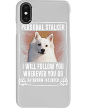Load image into Gallery viewer, American Eskimo Personal Stalker St. Patrick's Day Printed Mug Phone case
