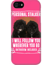 Load image into Gallery viewer, Black Pooshi Black Shipoo Personal Stalker St. Patrick's Day Printed Mug Phone case
