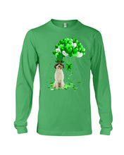 Load image into Gallery viewer, Lagotto Romagnolo Patrick Balloons St. Patrick's Day Color Changing Mug Unisex Long Sleeve
