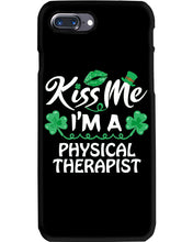Load image into Gallery viewer, Physical Therapist Green Lip Shamrock St. Patrick's Day Color Changing Mug Phone case
