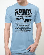 Load image into Gallery viewer, She's My Whole World Gift For Husband Guys Tee
