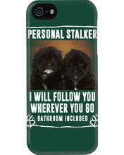 Load image into Gallery viewer, Black Pooshi Black Shipoo Personal Stalker St. Patrick's Day Printed Mug Phone case
