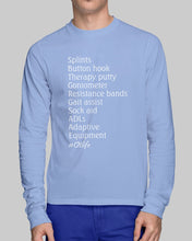 Load image into Gallery viewer, Splints Button Hook Therapy Putty Goniometer Resistance Bands Unisex Long Sleeve
