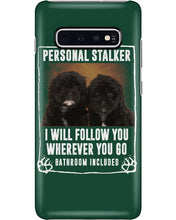 Load image into Gallery viewer, Black Pooshi Black Shipoo Personal Stalker St. Patrick's Day Printed Mug Phone case
