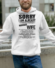 Load image into Gallery viewer, She's My Whole World Gift For Husband Hoodie
