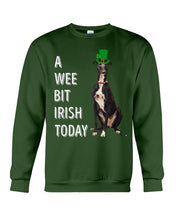 Load image into Gallery viewer, Greyhound Irish Today Green St. Patrick's Day Printed Mug Sweatshirt
