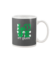 Load image into Gallery viewer, 1st Grade Love White Clover St Patrick's Day Gift For Teacher Mug
